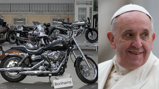 Pope Francis Had A Sweet Harley-Davidson